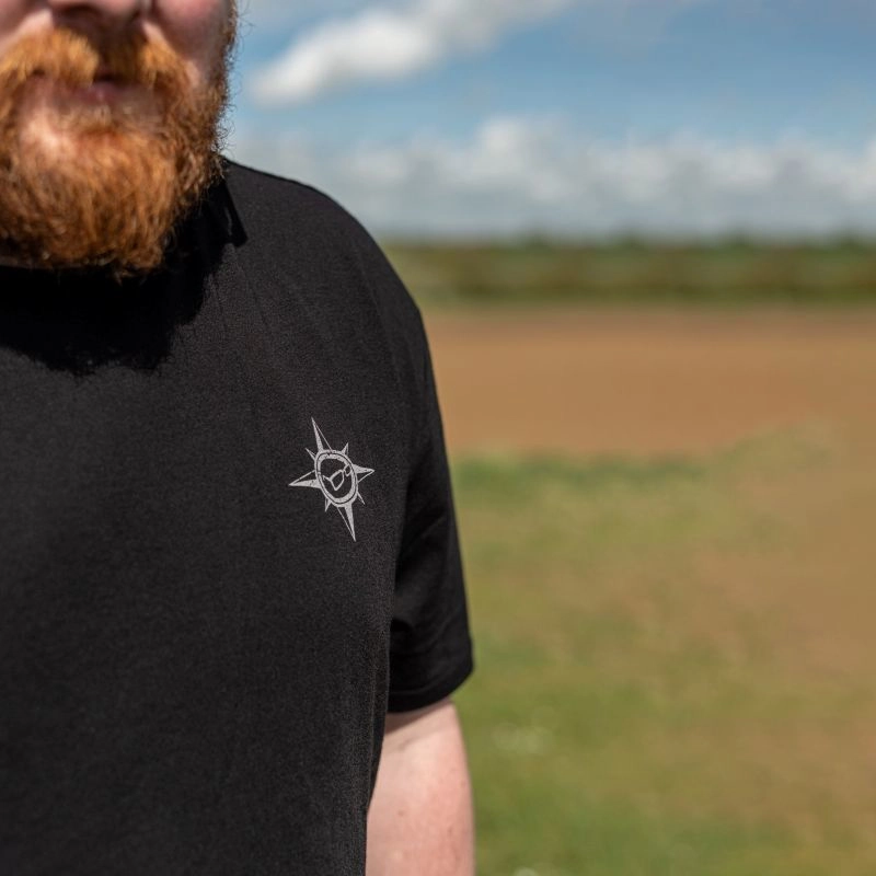 Korda Compass Tee Black